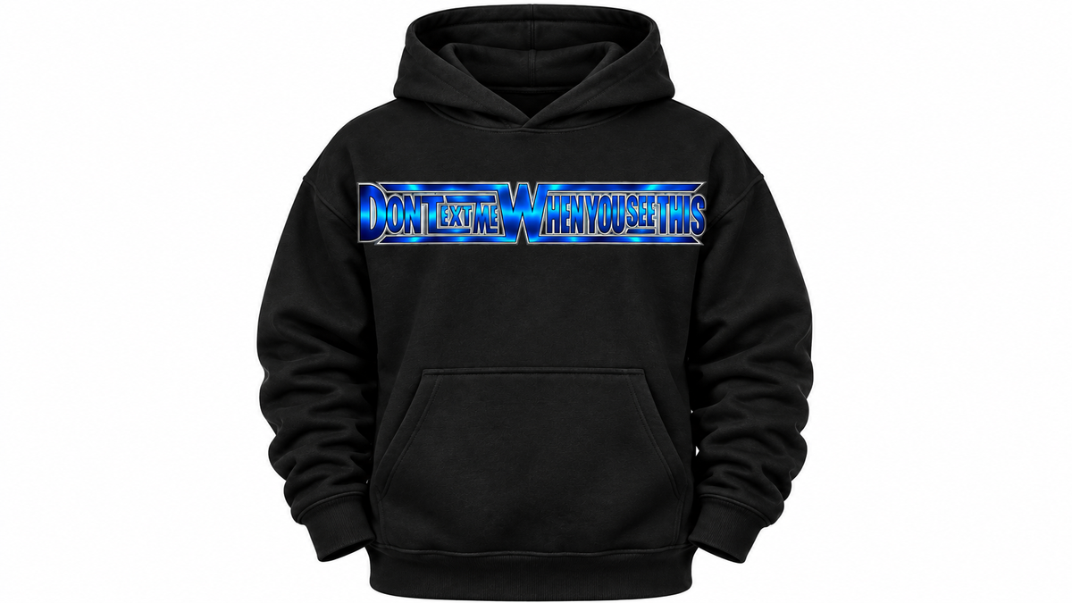 THAT'S THE BOTTOM LINE— PULL OVER HOODIE